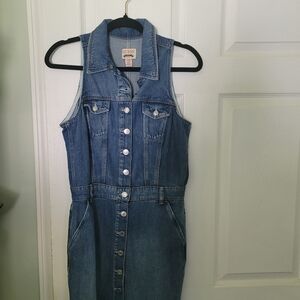Denim Dress By Guess NWOT